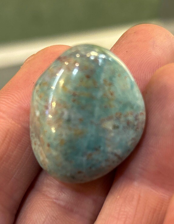1 Piece Tumbled Fancy Jasper Average Size 20 Grams