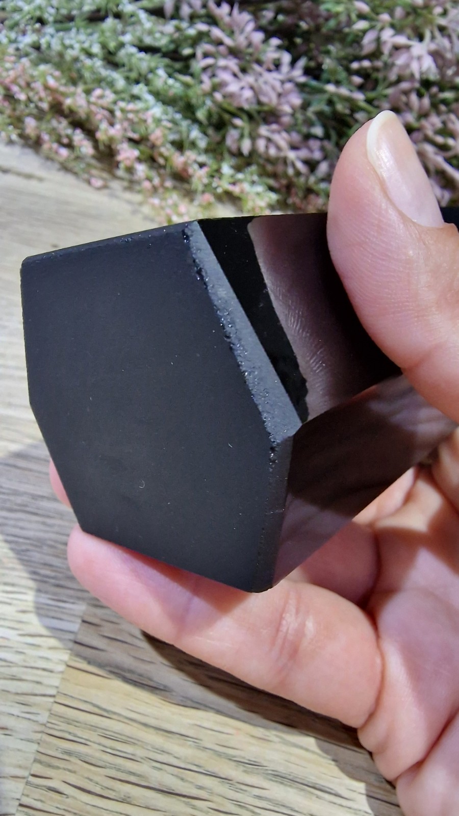Large Black Obsidian Crystal Tower Point 713g 18cm DISCOUNTED Reiki Chakra
