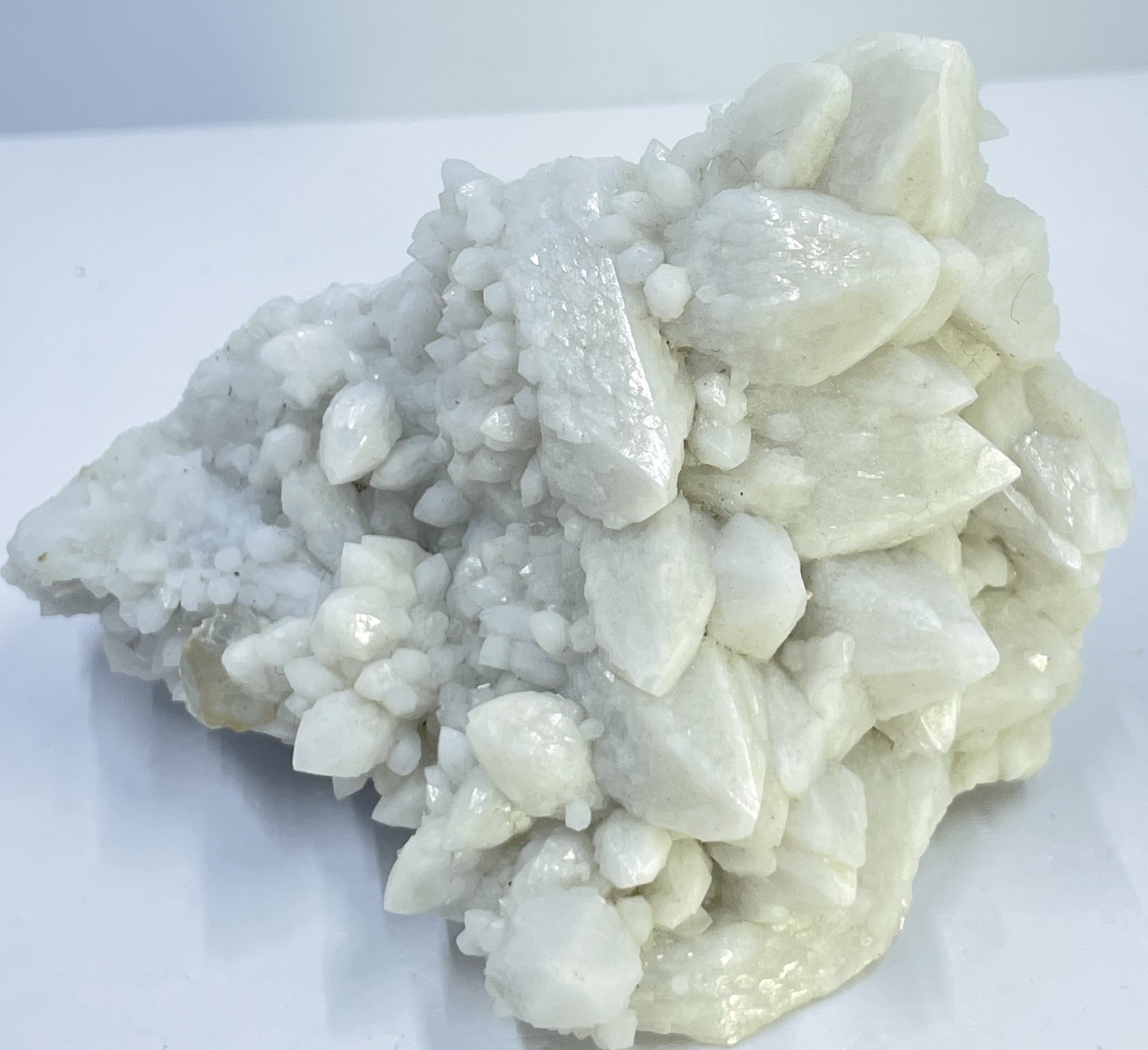 Candle Quartz w Single Fluorite Mineral Specimen Inner Mongolia natural crystal