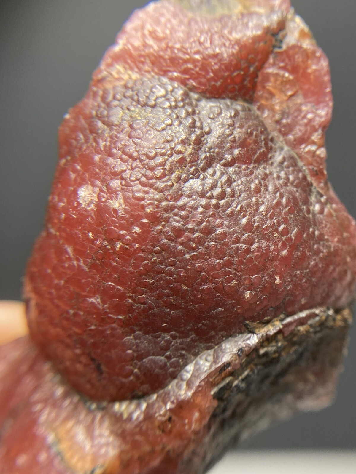 Gorgeous Deep Red Botryoidal Rhodochrosite – Kazakhstan – Rare