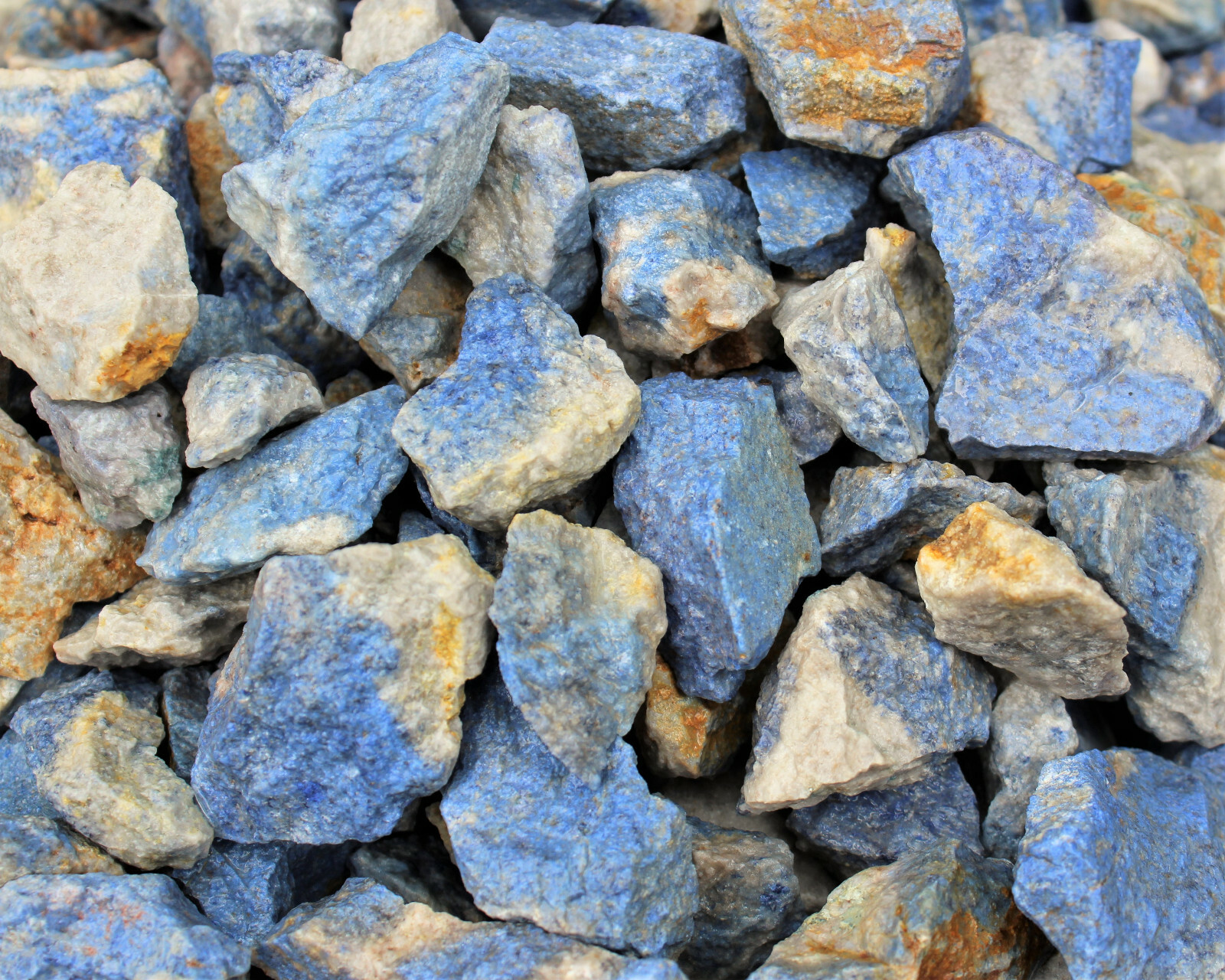 Dumortierite Rough Stones: Choose How Many Pieces (Premium Quality ‘A’ Grade)