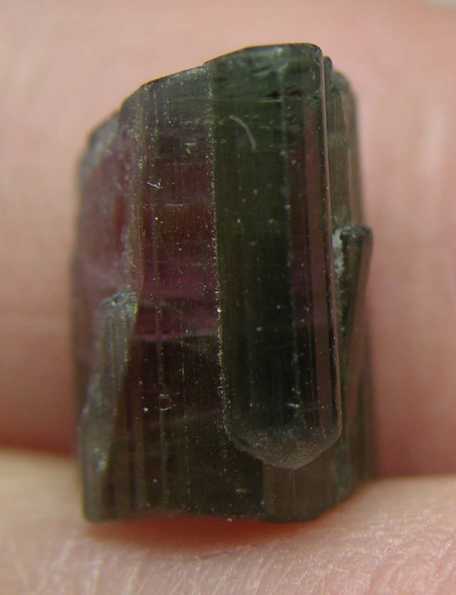 8.50ct Afghan 100%Natural Raw Watermelon Tourmaline Crystal Specimen 1.65g 11mm