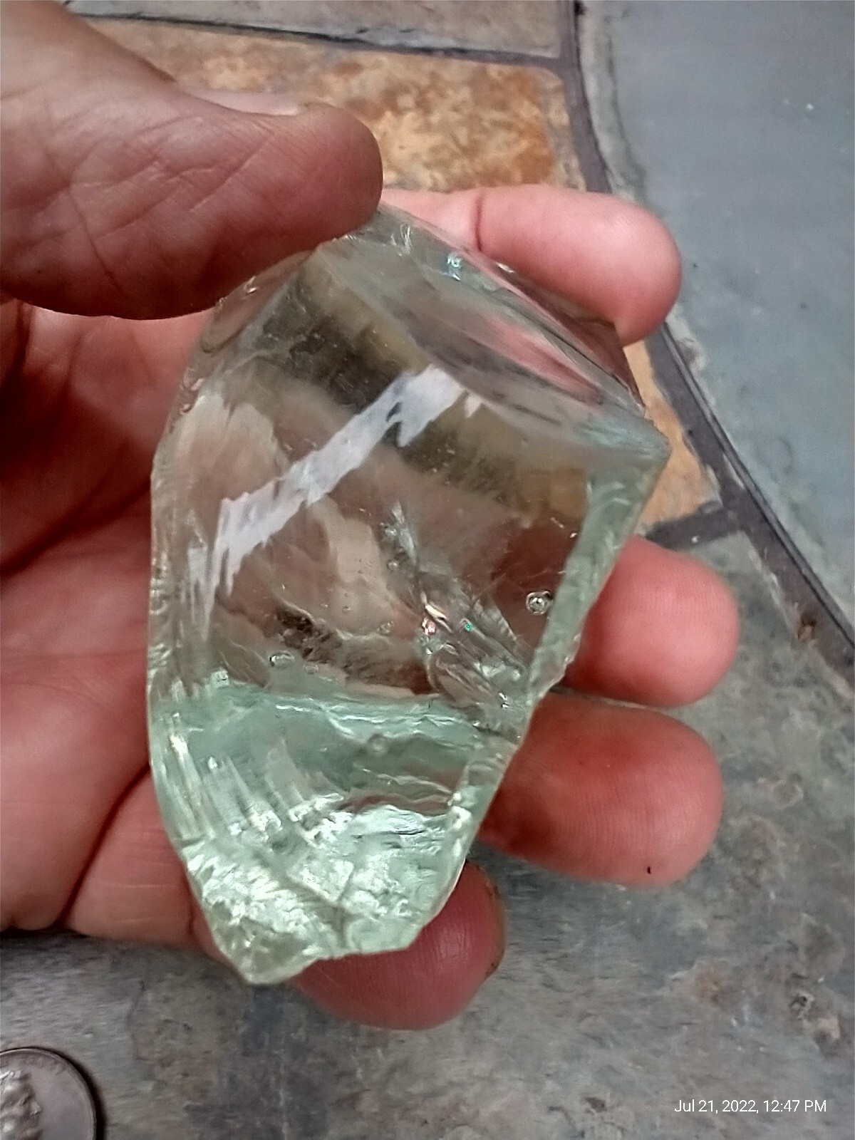 Sacred Land Andara Crystal Spiritual wellness King of Solomon 219 Grams