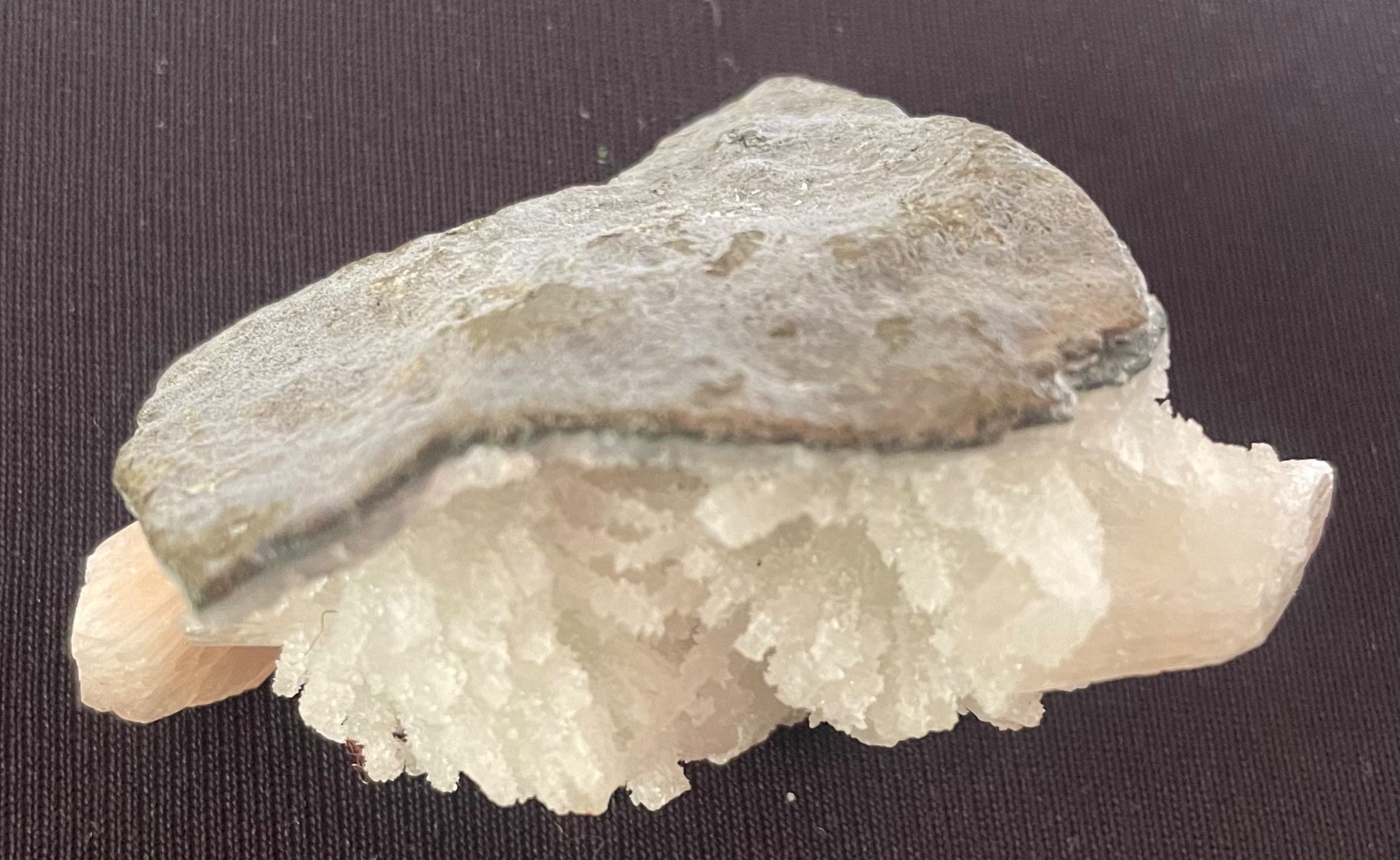 20g Natural stilbite cluster stunning spiceman/ India 6x4x3 cm