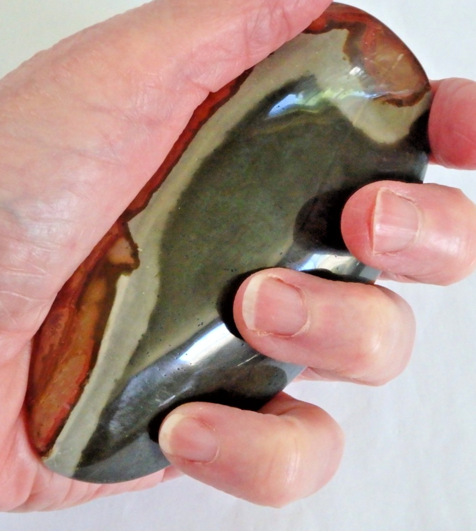 Crystal Stunning Polychrome Jasper Polished 120.9 grams Australia