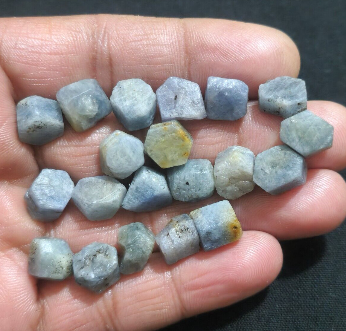Amazing Top Madagascar Blue Sapphire Raw 199.30 Crt Size 8-12 MM Loose Gemstone