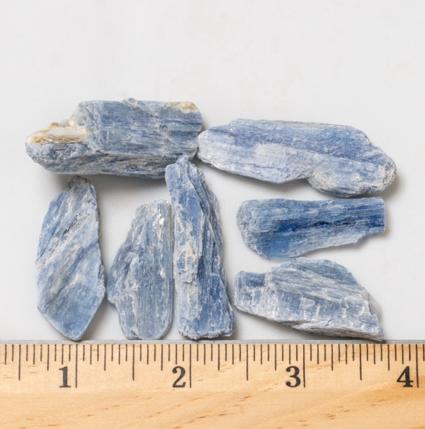 25g Natural Rough Kyanite Blue Blades Chunks Pieces Jewelry Making Crystals