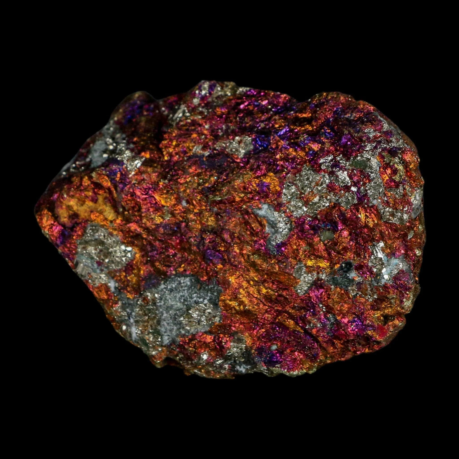 2.8″ Chalcopyrite Bornite Brilliant Multicolored Peacock Ore Chihuahua Mexico