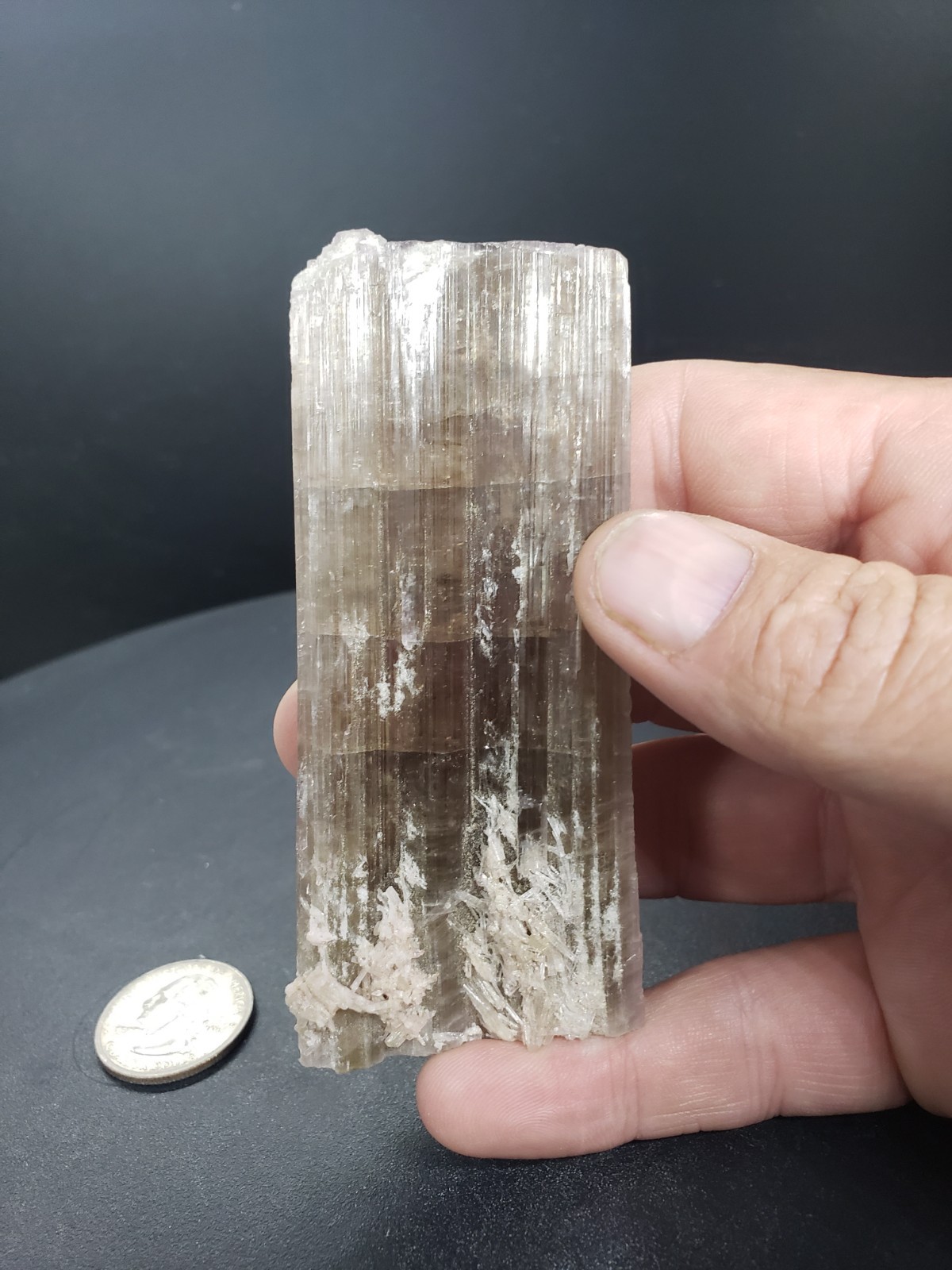 Pink Tourmaline Specimen Mozambique 124 Grams