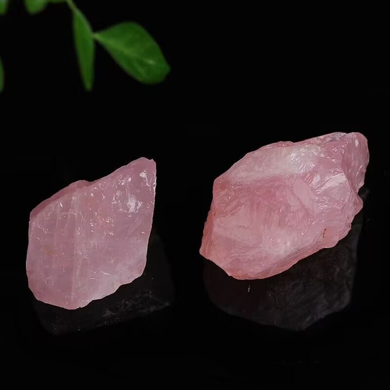 3-5cm Rose Quartz Raw Rough Stone Chunks Healing Reiki Energy Crystal Gifts 1PCS