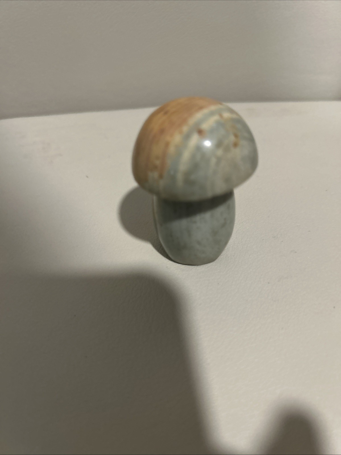 Polychrome Jasper Crystal Mushroom Carving 2” Boho Hippie Healing