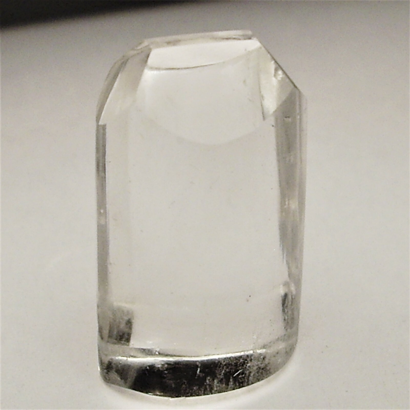 Feathery Blue Internal Light Refraction Phantoms In Super Clear Quartz 23.3cts