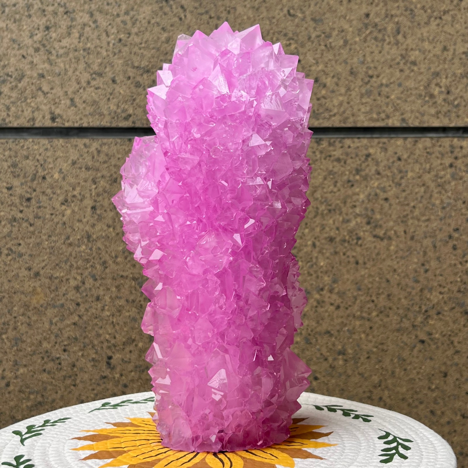 6.9 lb Alum Crystal Cluster Point Mineral Specimen Gift Home Desk Decor