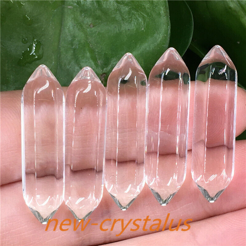 Wholesale! A Lot Natural Obelisk Quartz Crystal Wand Double Point Reiki Healing
