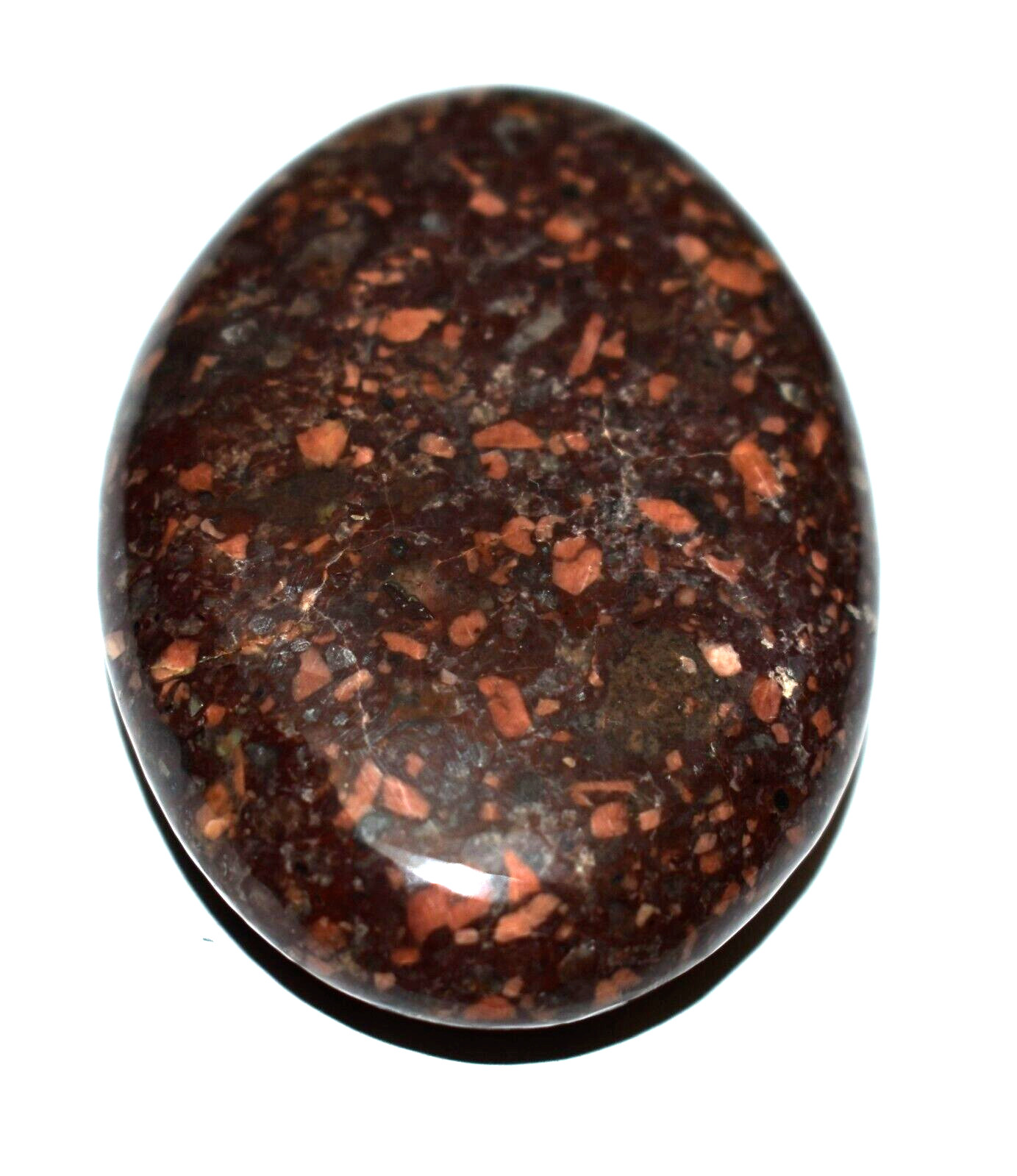 Rhyolite Volcanic Stone Pink Red Brown North Carolina Hand Carved and Polished