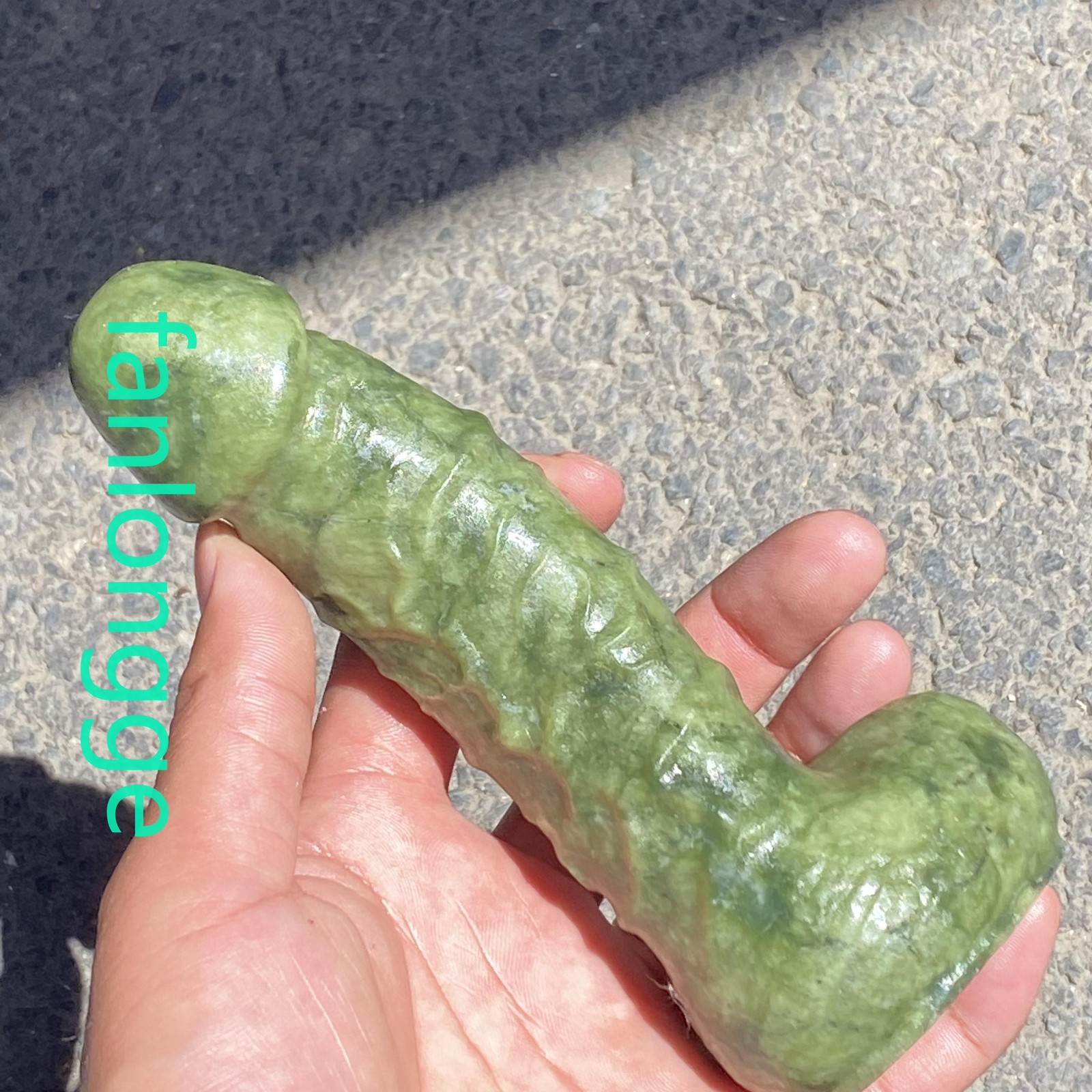 6″ Wholesale Natural unknown male penis Quartz Crystal Carved Figurines 1pc