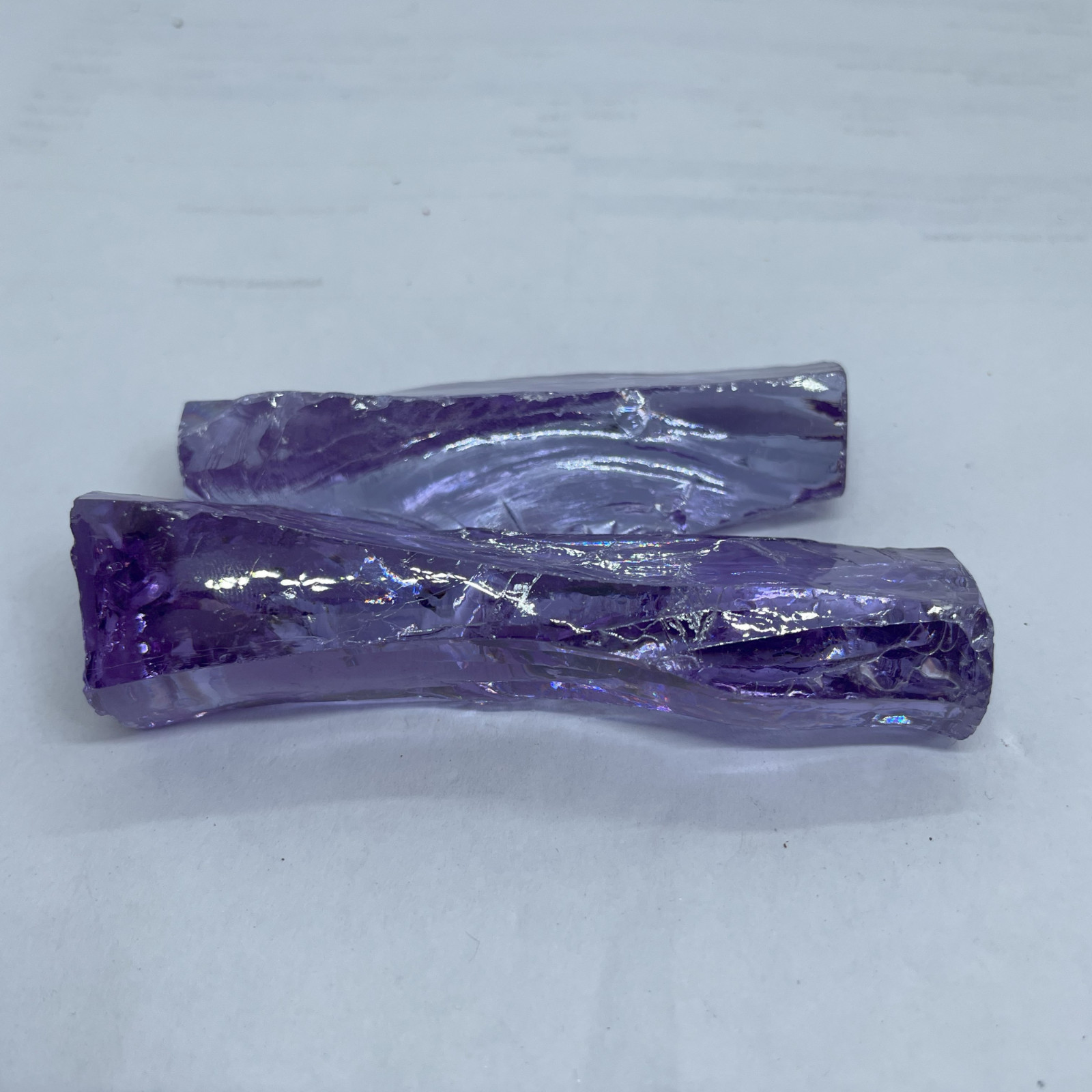 Purple Zircon Rough Gemstone, 100-200ct Healing Crystal for Jewelry Making