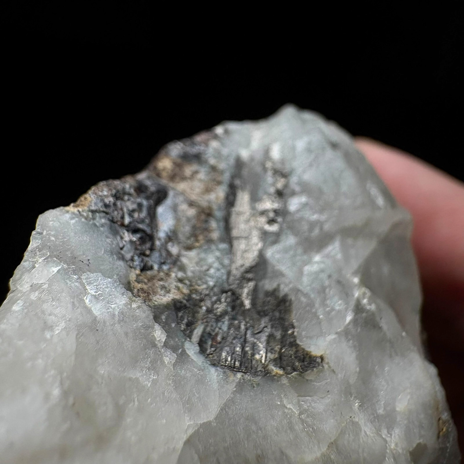 Natural Fluorite on Candle Quartz Cluster Raw Mineral Inner Mongolia Healing C74