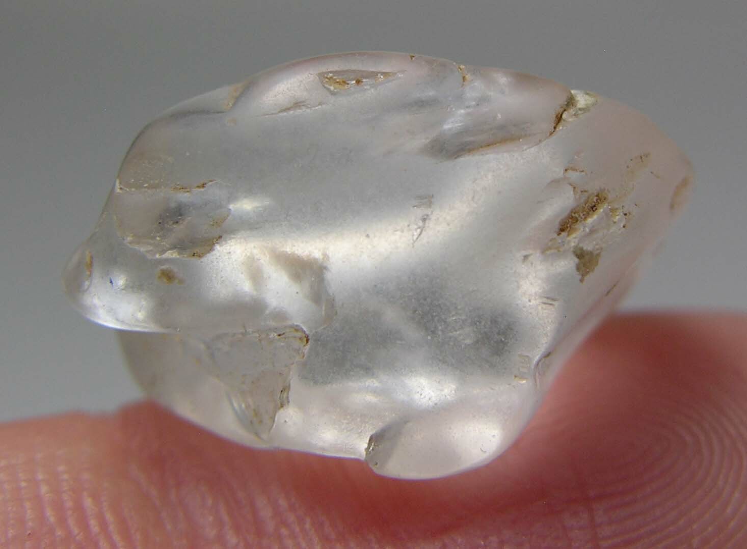 #3 Brazil Natural 13.50ct Clean Rough Phenakite Phenacite Specimen 2.70g 17mm