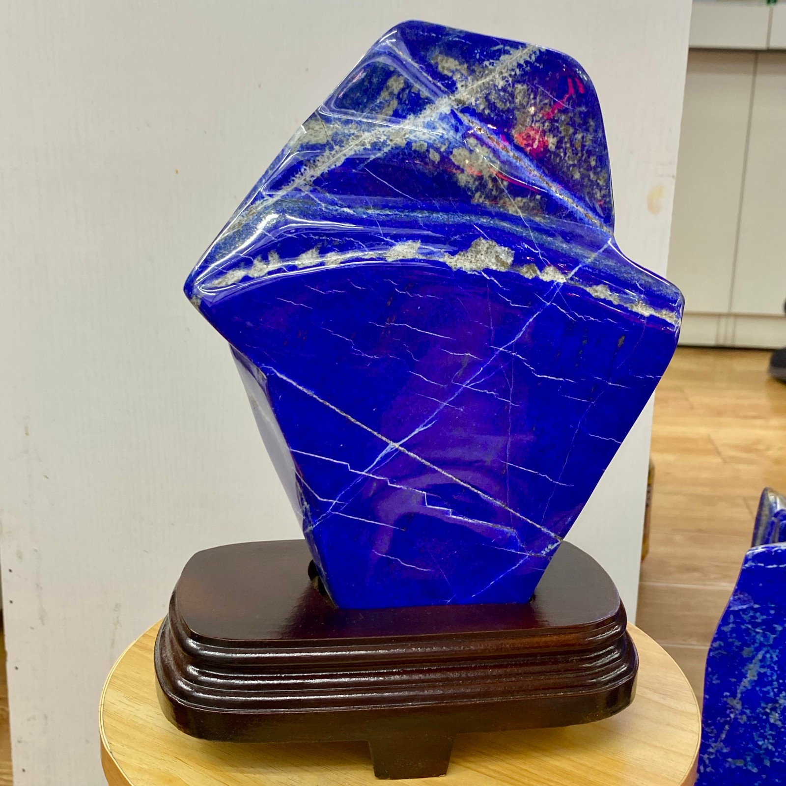 9.19LB LapisLazuli Freeform Polished Rough Tumble Healing Crystal Specimen Stone