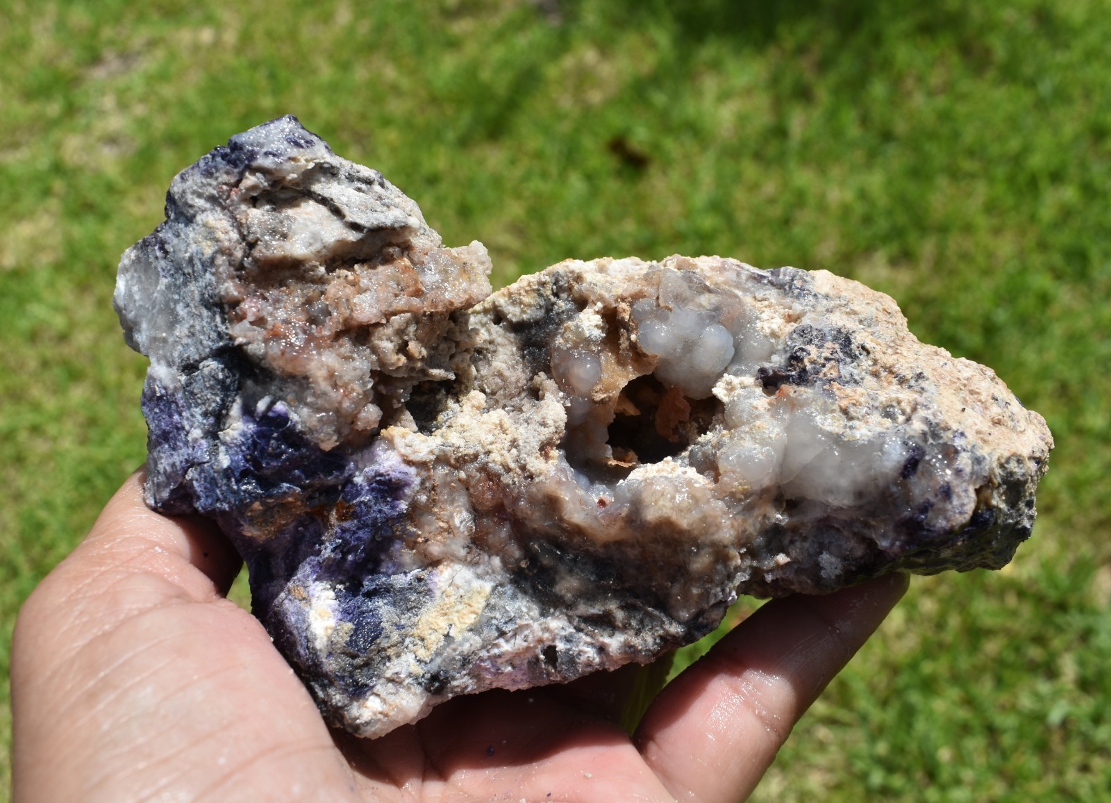 1.12 LB OPALIZED TIFFANY STONE ROUGH, Bertrandite, FLUORITE (CVB)