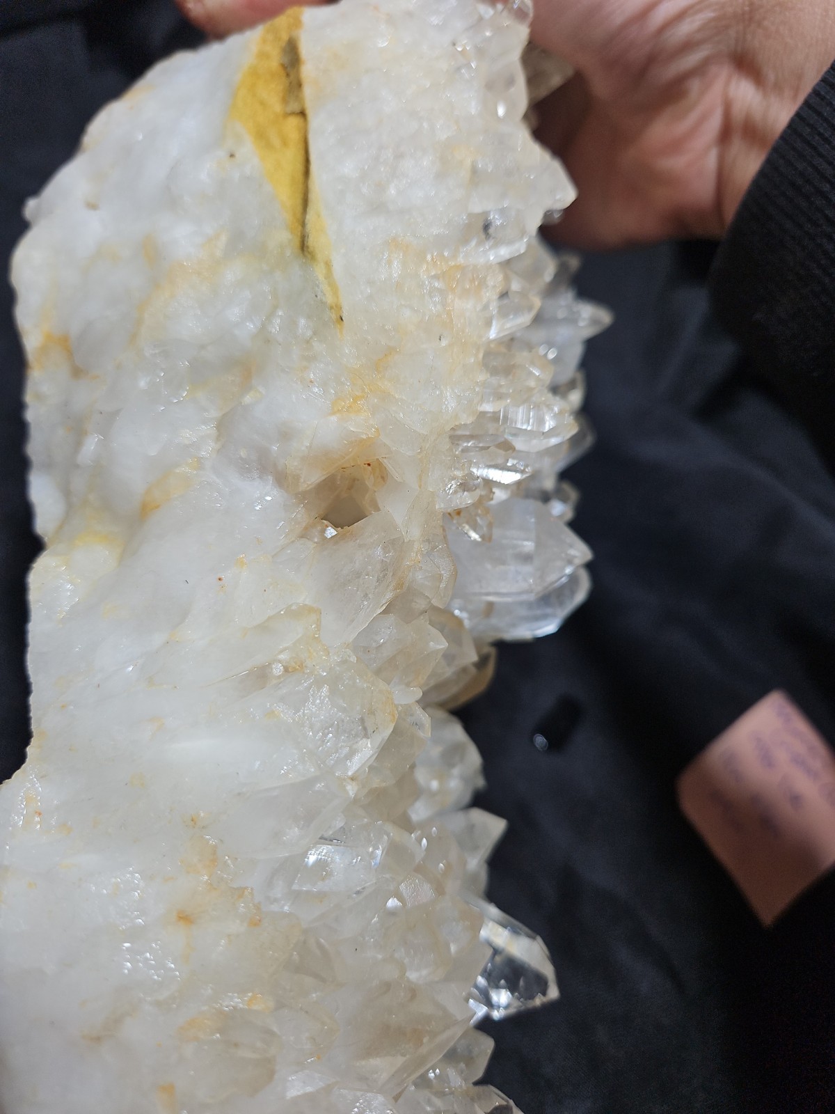 Arkansas Clear Quartz Crystal Cluster (9lb 1oz)