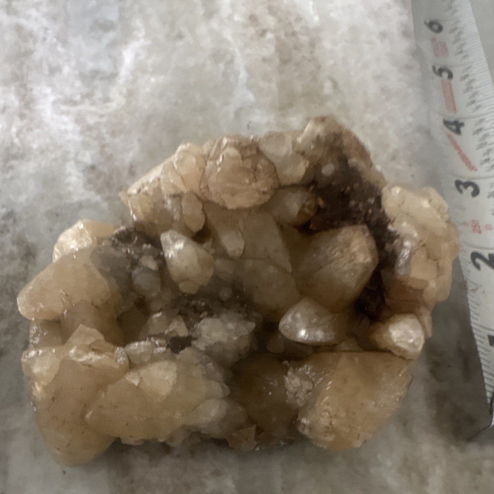 Natural Crystal Cluster Specimen Approx. 4 Inch Mineral Collectible