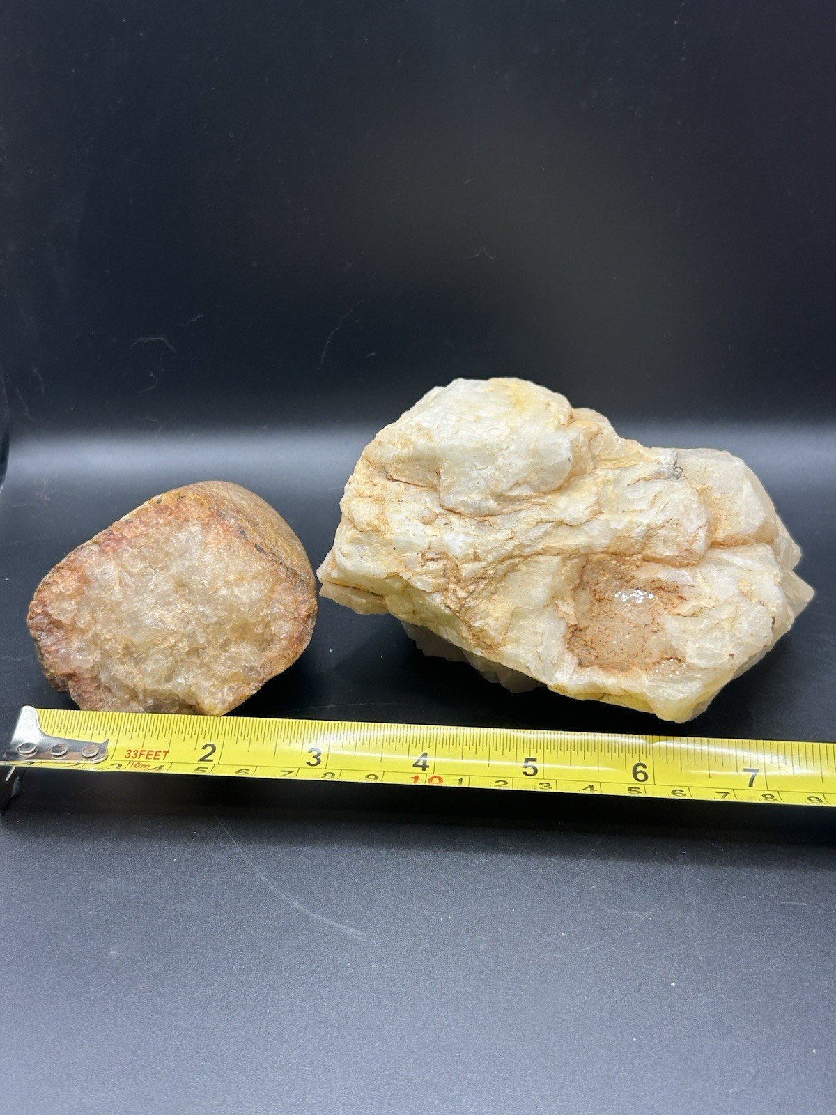 Raw Milky Quartz Rock 4 Inch 2 Lb Stone Crystal Healing W Bonus Stone A13