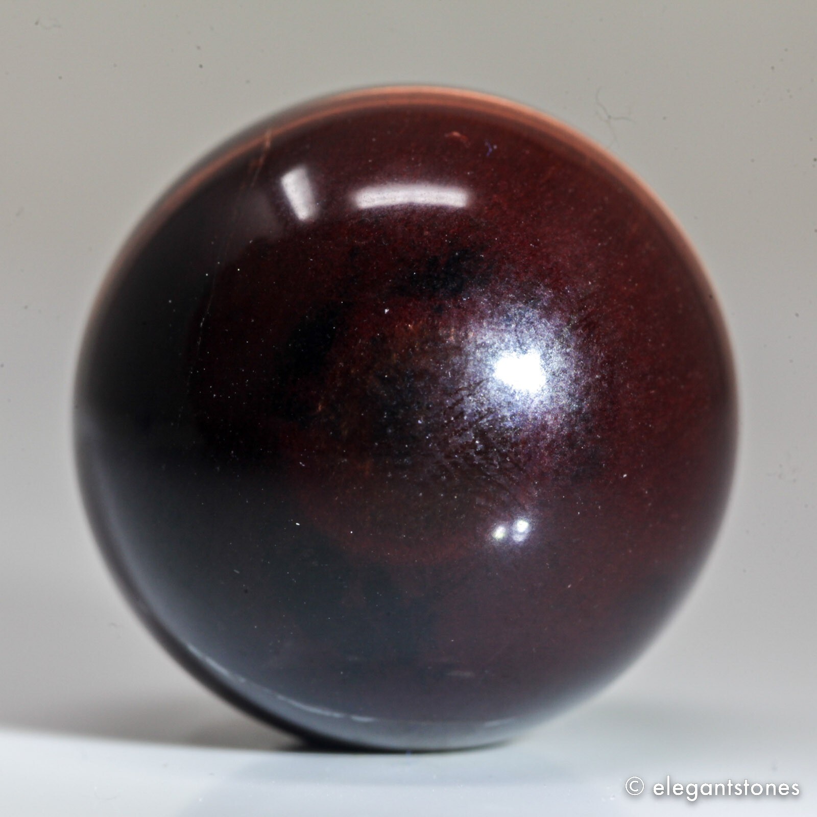 24g26mm Red Tiger Eye Sphere Crystal Ball Natural Quartz Healing Gemstone Chakra