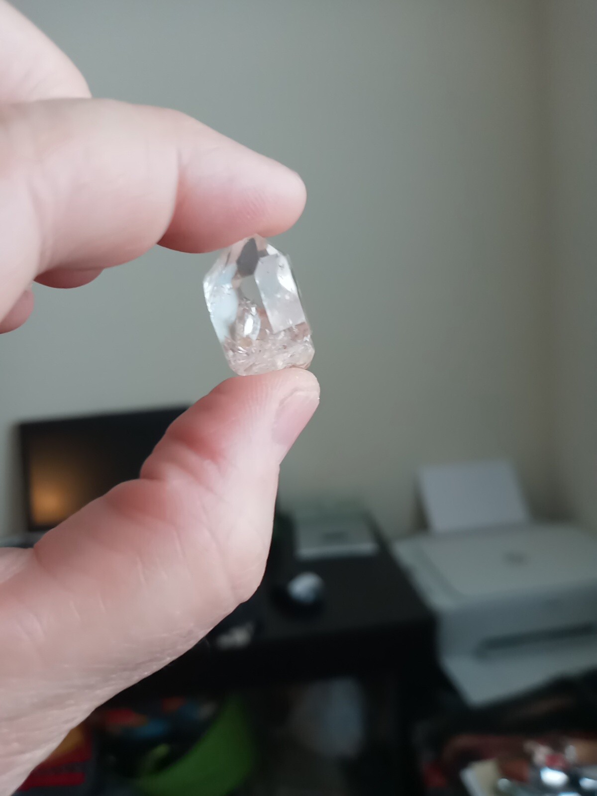 GORGEOUS RARE AAA GRADE HERKIMER DIAMOND QUARTZ NATURAL ANGEL PORTAL CRYSTAL