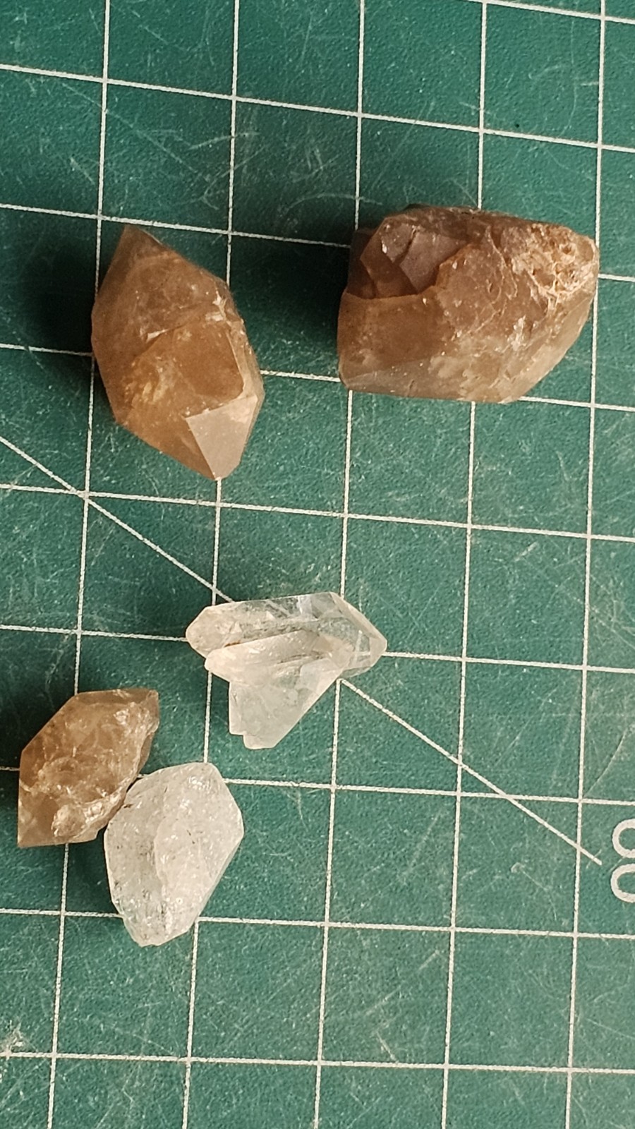 Large Lot Herkimer Diamond Quartz Double Terminated And Imperial Topaz
