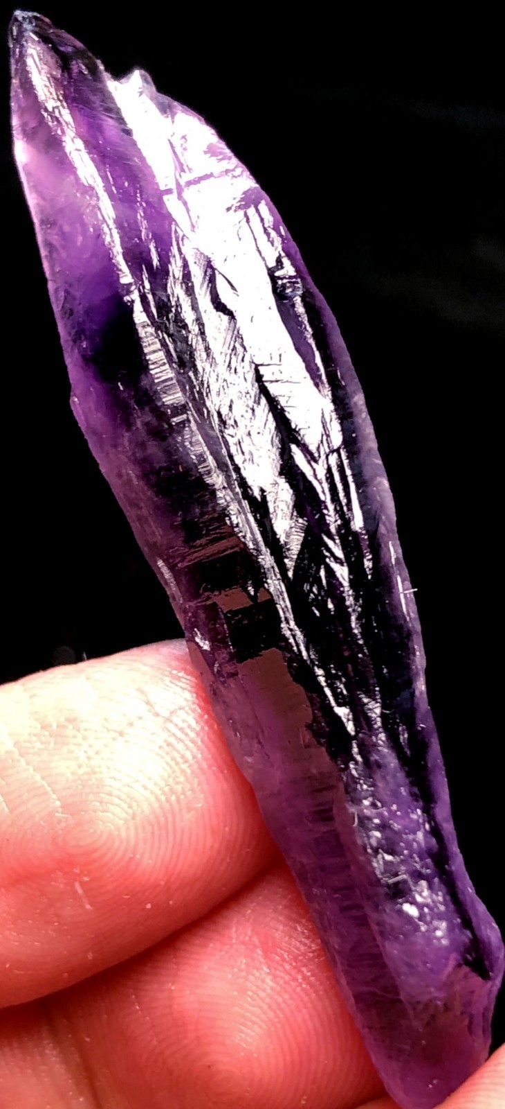 15g Diamond Grade! Super Seven Skeletal Amethyst Quartz Crystal t42