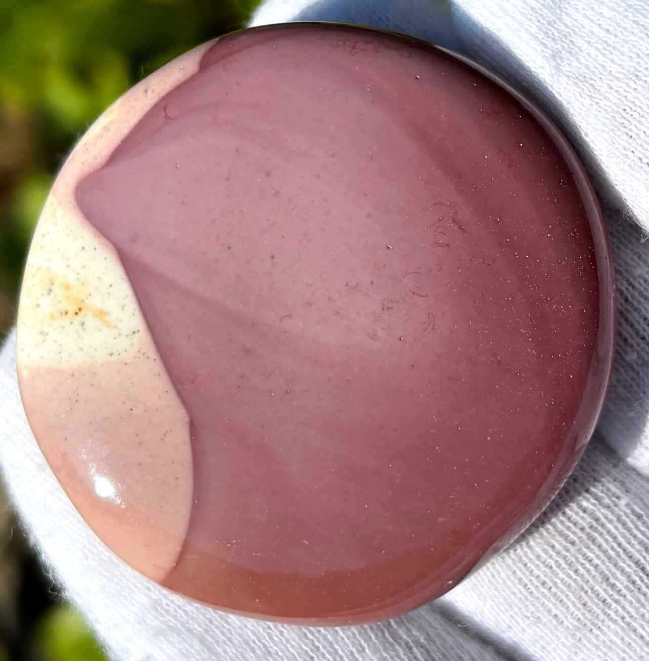 USA SALE 181g LOT MOOKAITE PALMSTONES PALM STONES PALM STONE THICK POCKET STYLE