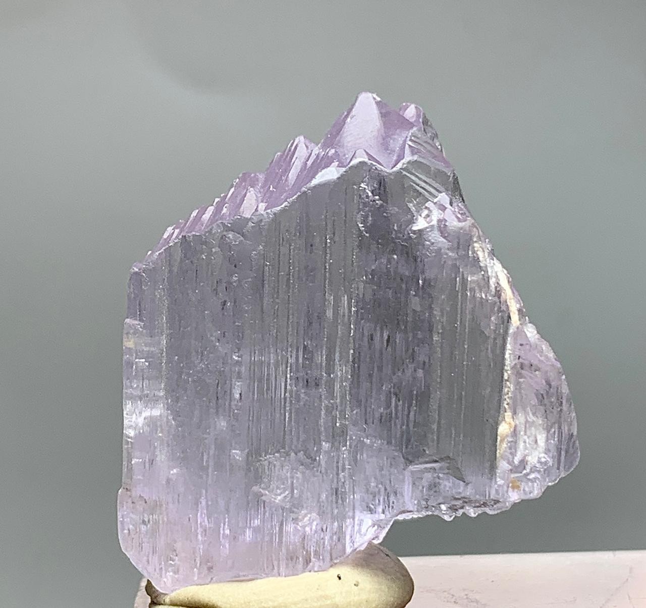 68 Carat Natural Pink Kunzite Crystal From Afghanistan