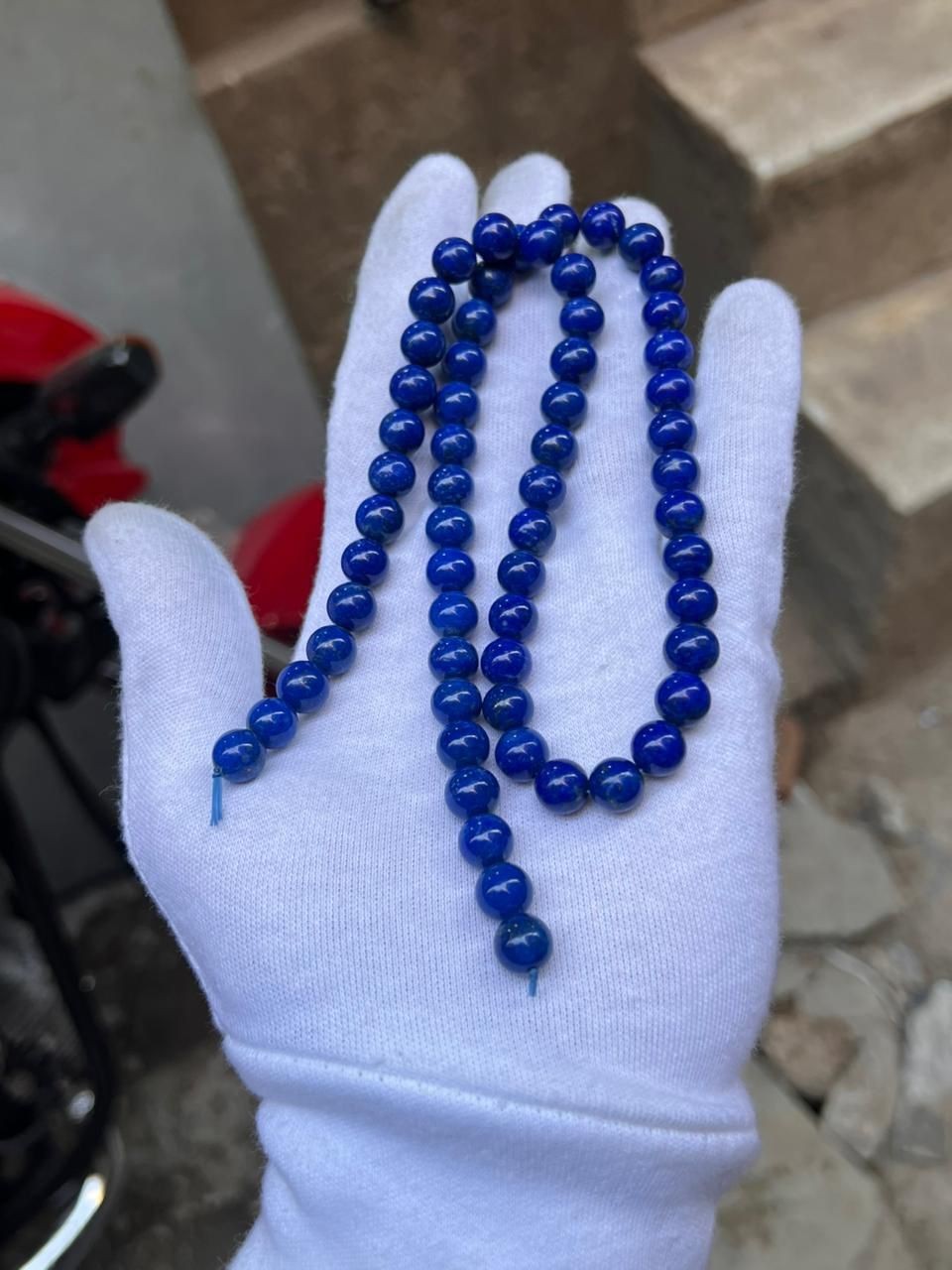 Lapis lazuli Necklace Top Jellewery