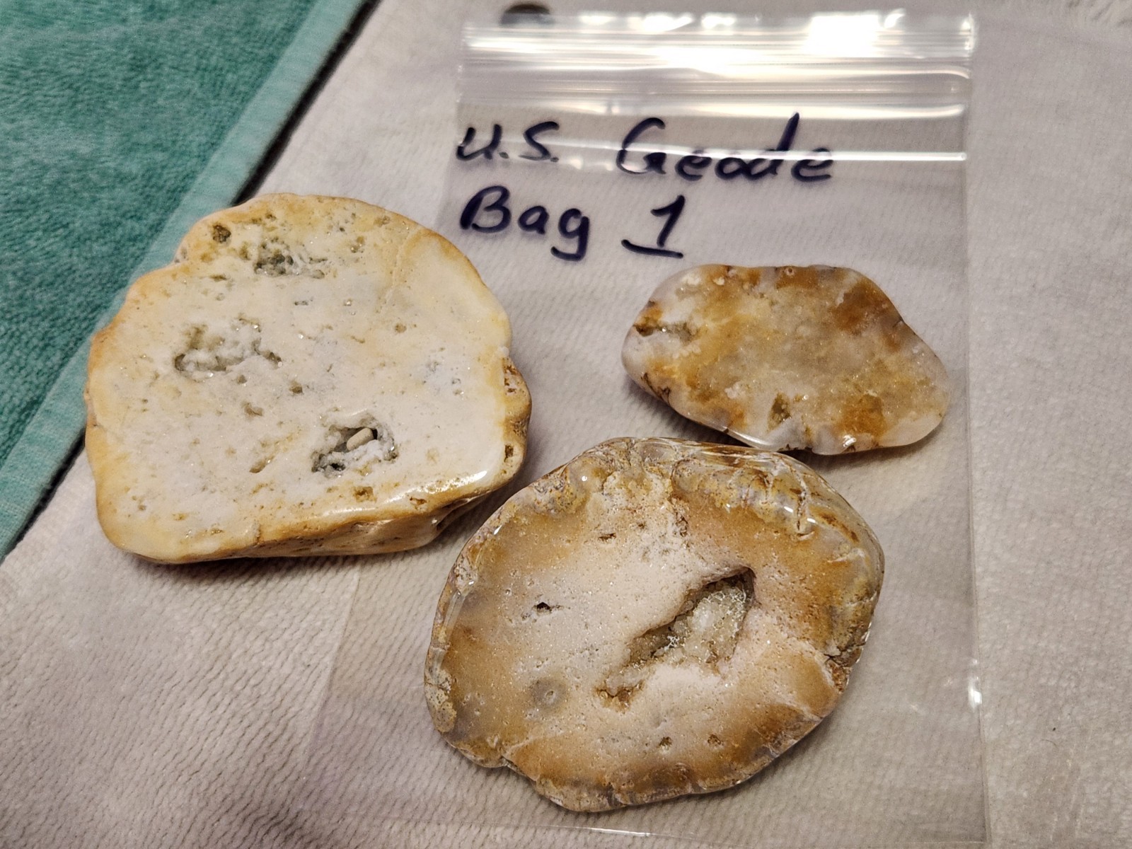 Polished Tumbled US Geode Halves Assorted Lots