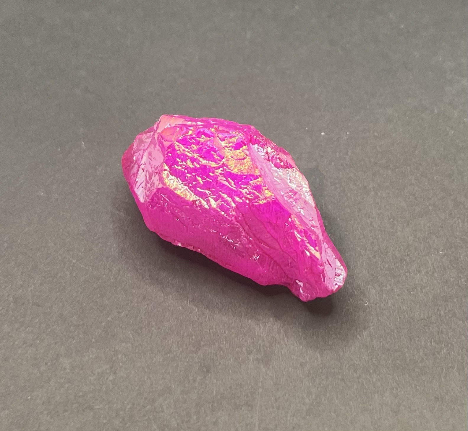 Pink Aura Genuine Quartz 34g