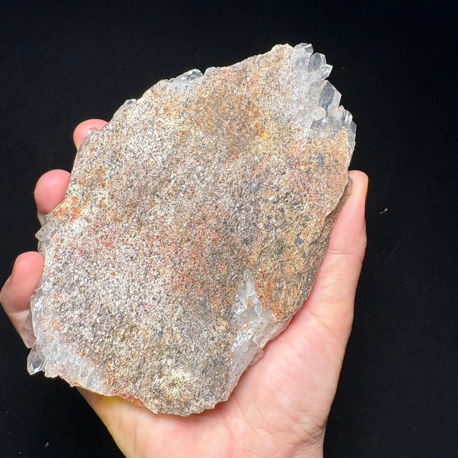 Natural Clear Quartz Cluster Specimen Raw Mineral Crystal Healing Energy Clarity