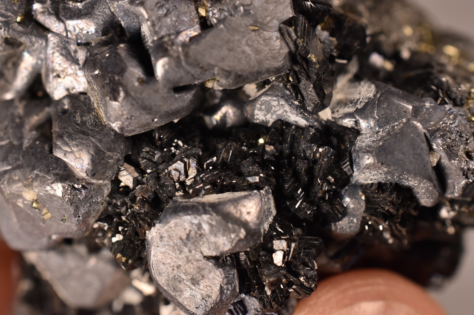 *TETRAHEDRITE & GALENA* Specimen 5.8cm 182.6g Pyrite Inclusions Natural Crystals