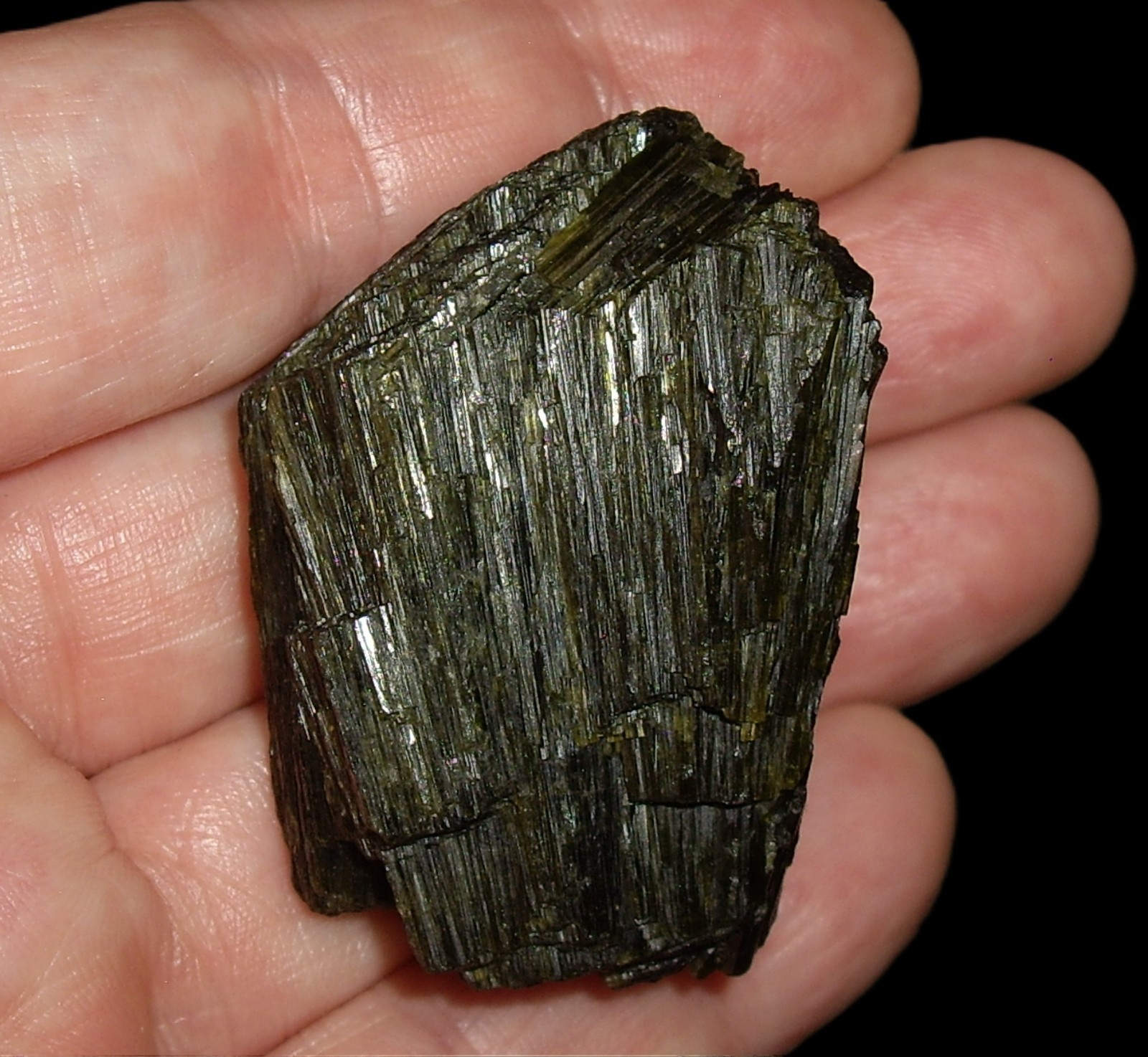 Fine Epidote Spray Terminated Crystal Cluster 45.5g
