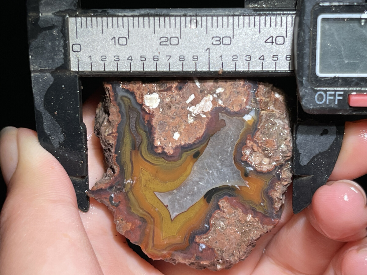 Pair rough Agate crystal geode Achat Nodule China pujiang thundereggs 103g D375