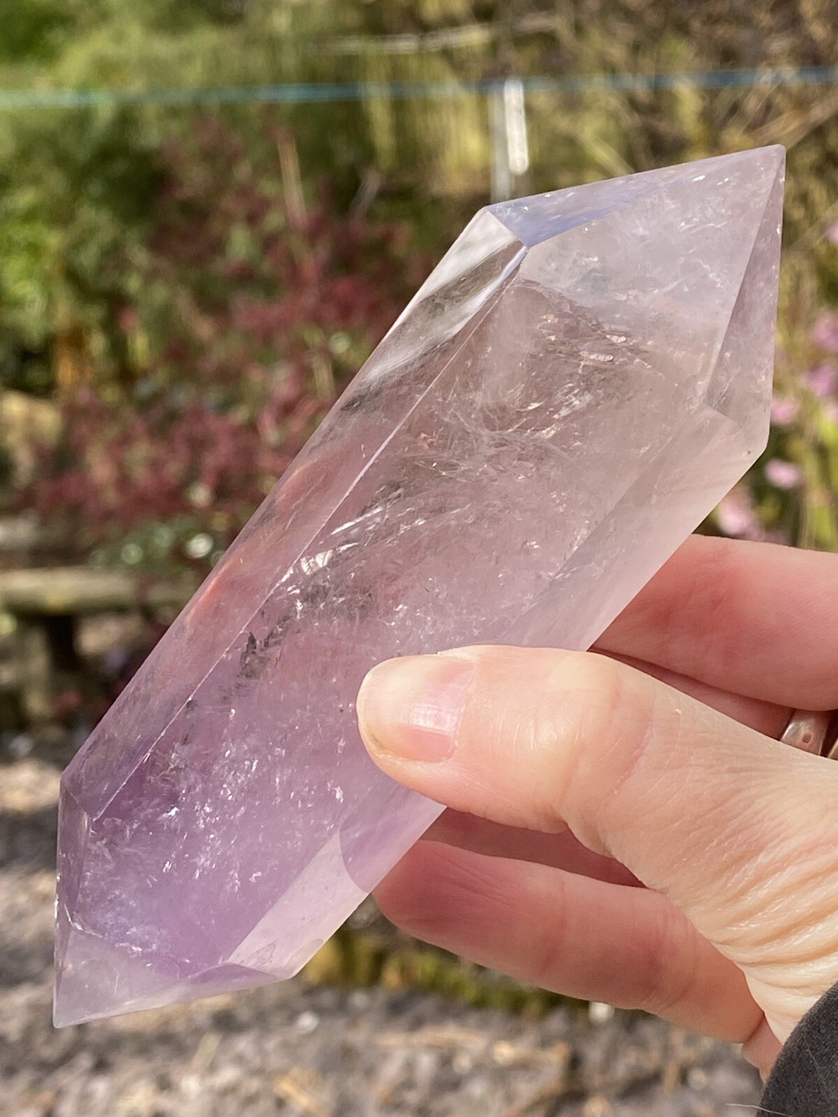 Amethyst Double Terminated Point AAA+ 290g Tranquility / Intuition / Wisdom 11