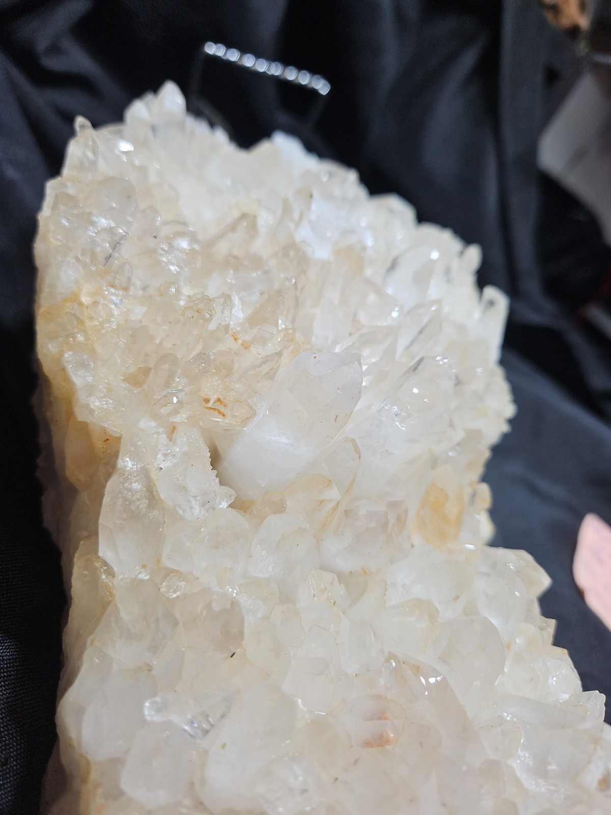 Arkansas Clear Quartz Crystal Cluster (9lb 1oz)