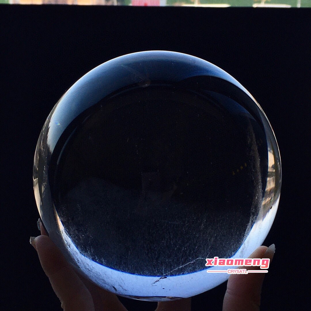 6.9LB Natural Amethyst Sphere Crystal Ball with Wood Stand Healing Feng Shui Dec