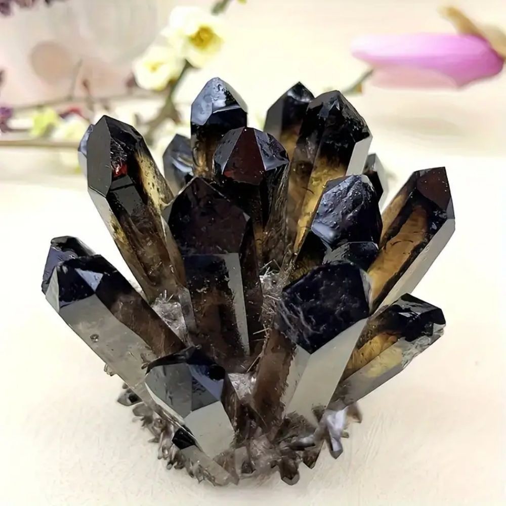 200g+ Rare Large Raw Smoky Quartz Crystal Cluster Quartz Mineral Specimens Decor