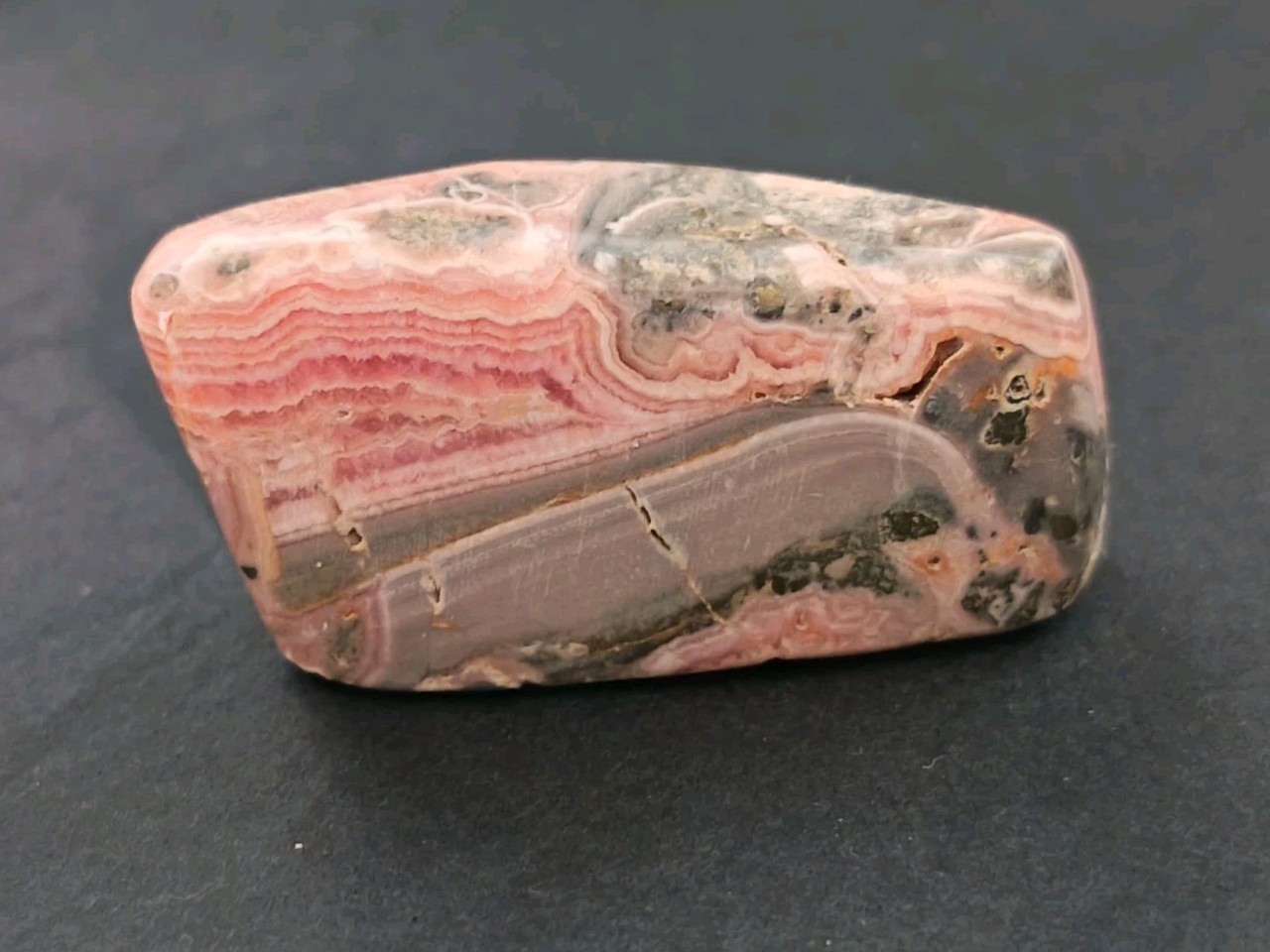 Rhodochrosite Crystal Polished Freeform 50g – 100g