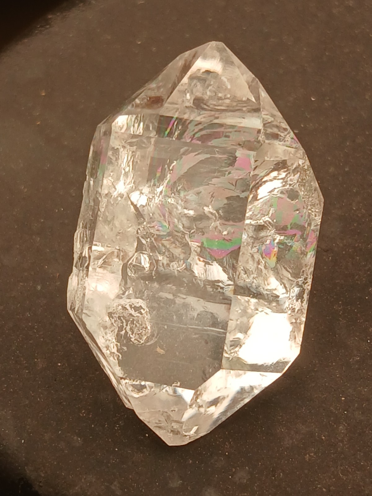 Genuine 11g Herkimer 💎 Miner Direct NY ❤️ Great Clarity With 🌈s