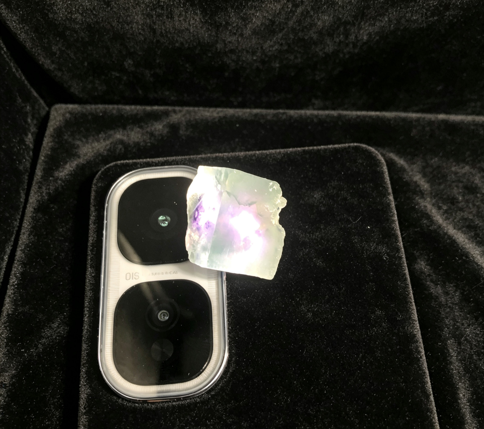 Excellent Crystal Natural Stone Fluorite Mineral Specimen Polished Quartz Rock
