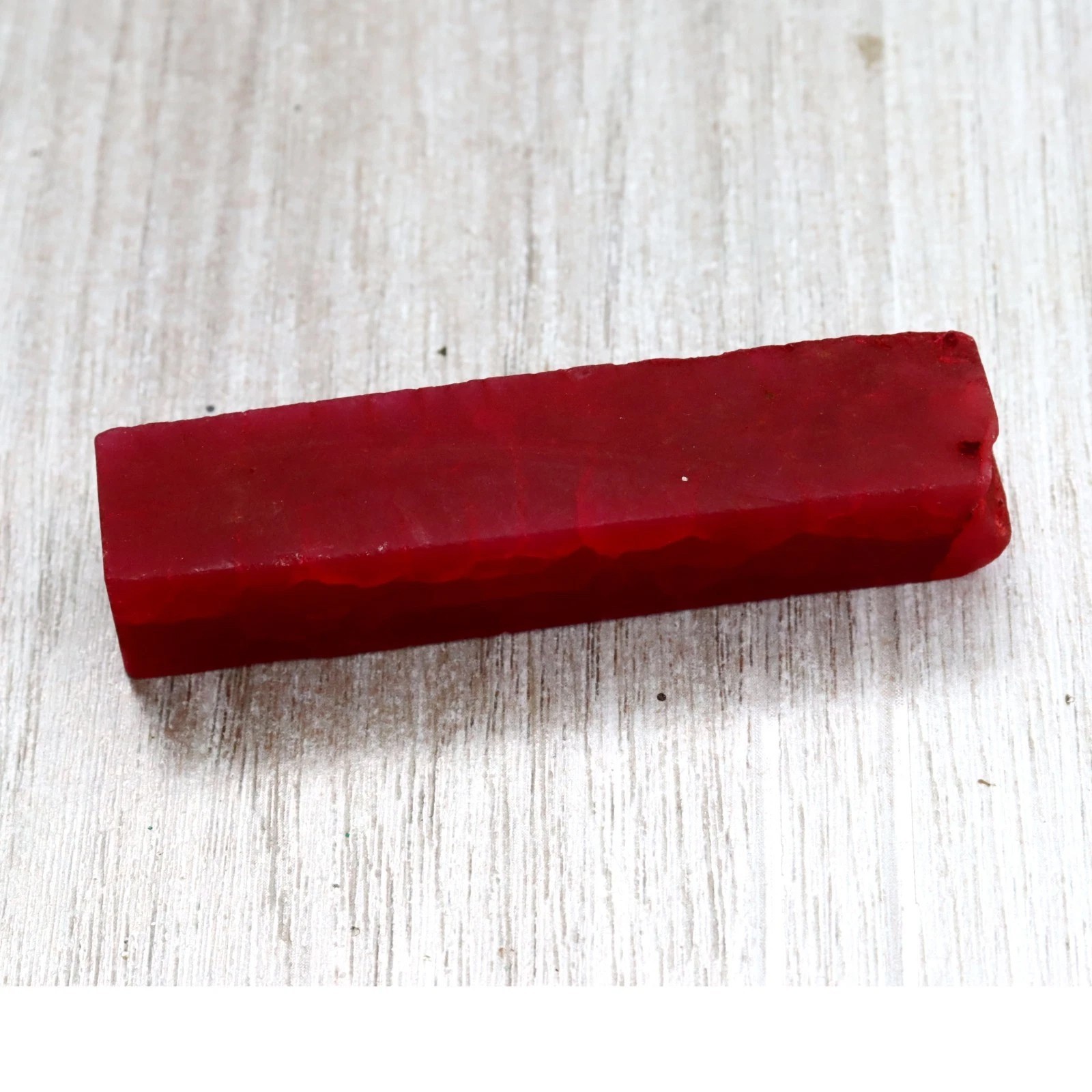 247 Ct Natural Uncut Red Rough Ruby GGI Certified Best Loose Gemstone From Burma