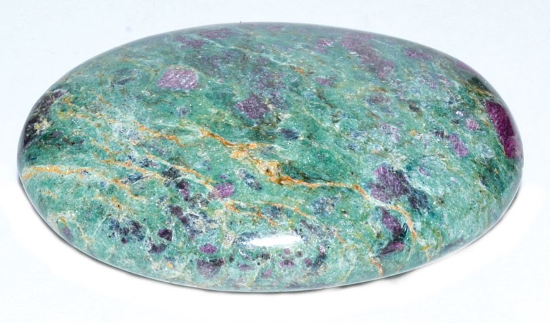 Ruby Zoisite Palm Stone Gemstone Crystal Healing ~2″ (Each Varies Naturally)